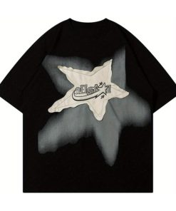 Riolio Y2K 90s Vintage Oversize Shirts Graphic Tees Mens Womens Y2k Tops Casual Unisex Streetwear