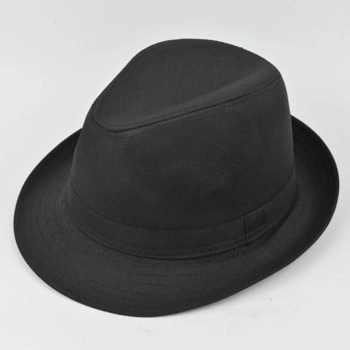 Riolio Autumn&Winter Hats For Men Fedoras Top Jazz Plaid Hat Adult Bowler Hats - Image 4