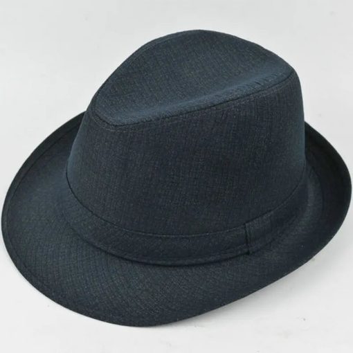 Riolio Autumn&Winter Hats For Men Fedoras Top Jazz Plaid Hat Adult Bowler Hats - Image 6