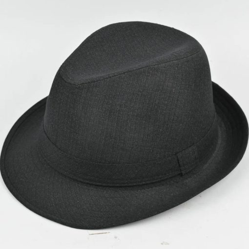 Riolio Autumn&Winter Hats For Men Fedoras Top Jazz Plaid Hat Adult Bowler Hats - Image 7